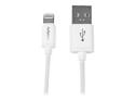 Startech 1m (3ft) White Apple 8-pin Lightning Connector to USB Cable for iPhone / iPod / iPad