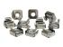 StarTech.com 50 Pkg M6 Cage Nuts for Server Rack Cabinet - Flera vinklar