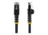 Startech 25ft CAT6 Ethernet Cable, 10 Gigabit Snagless RJ45 650MHz 100W PoE Patch Cord, CAT 6 10GbE UTP Network Cable w/Strain Relief, Black, Wiring is UL Certified/TIA - Multi-angle