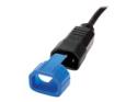 Eaton Tripp Lite Series PDU Plug Lock Connector C14 Power Cord to C13 Outlet Blue 100pk