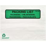 Other Følgeseddellommer papir m/tryk C6 122x165mm hvid 1000stk 