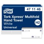 Tork Håndklædeark Tork Xpress Hvid Universal Multifold H2 2-lags Krt/20x190