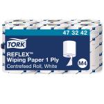 Tork Håndklæderulle Tork Reflex M4 Advanced Hvid 1-lags Krt/6