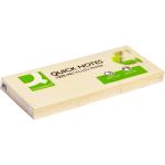 Q-Connect Notes Q-Connect Gul 38x51mm Genbrug pk/12