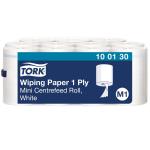 Tork Håndklæderulle Tork Standard Hvid Mini M1 1-lags Krt/11