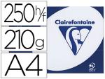 Clairefontaine 38749 - Papier clairefontaine clairalfa extra blanc a4 210g/m2 blancheur 170 opacité 93 rigidité 135 toucher satiné 250 feuilles