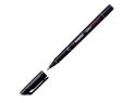 64930 - Stylo-feutre stabilo ohp pen soluble pointe fine 0.7mm multi-supports effaçable grip ergonomique coloris noir
