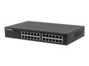 Intellinet 24-Port Gigabit Ethernet Switch, 24 x 10/100/1000 Mbit/s RJ45-Ports, IEEE 802.3az (Energy Efficient Ethernet), Desktop, 19" Rackmount, Metal