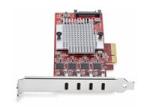 StarTech.com 4-Port USB Type-C PCIe Card, USB-C 10Gb, 4x Controllers, TAA