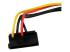 StarTech 6in 4 Pin LP4 to Right Angle SATA Power Cable Adapter - Close up