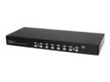 StarTech.com 8 Port 1U Rackmount USB KVM Switch Kit with OSD and Cables