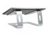 Startech Laptop Stand for Desk, 5kg/11lb, Aluminum, Silver, Ergonomic - Back