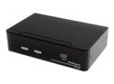 Startech 2 Port DVI USB KVM Switch with Audio and USB 2.0 Hub (SV231DVIUA)