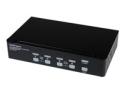 Startech 4 Port High Resolution USB DVI Dual Link KVM Switch with Audio and USB 2.0 Hub (SV431DVIUAHR)