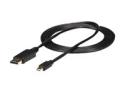 StarTech.com 6ft (2m) Mini DisplayPort to DisplayPort 1.2 Cable, 4K x 2K UHD Mini DisplayPort to DisplayPort Adapter Cable, Mini DP to DP Cable for Monitor, mDP to DP Converter Cord