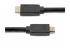 Startech 15m(50ft) HDMI 2.0 Cable, 4K 60Hz Active HDMI Cable, CL2 Rated for In Wall Installation, Long Durable High Speed Ultra-HD HDMI Cable, HDR 10, 18Gbps, Male to Male Cord, Black - Multi-angle