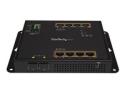 StarTech.com Industrial 8 Port Gigabit PoE+ Switch with 2 SFP MSA Slots, 30W, Layer/L2 Switch Hardened GbE Managed, Rugged High Power Gigabit Ethernet Network Switch IP-30/-40 C to 75 C