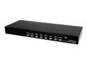 StarTech.com 8 Port 1U Rackmount DVI USB KVM Switch