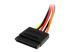 StarTech 8in 15 pin SATA Power Extension Cable - Close up