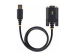 StarTech.com 6.6ft/2m USB to Null Modem Serial Adapter Cable, FTDI, RS232