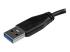 StarTech 0.5m 20in Slim USB 3.0 A to Micro B Cable M/M - Close up