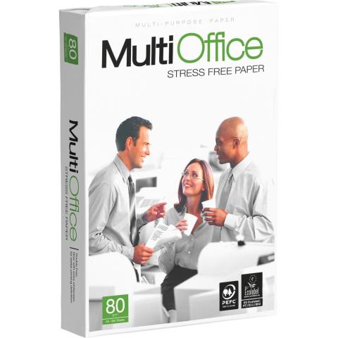 MultiOffice kopipapir A4 80g hvid 500ark  - 