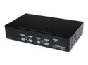 StarTech.com 4 Port Professional VGA USB KVM Switch with Hub