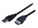 StarTech.com 2m Black SuperSpeed USB 3.0 Extension Cable A to A