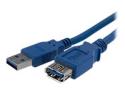 StarTech.com 1m Blue SuperSpeed USB 3.0 Extension Cable A to A
