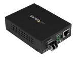 StarTech.com Multimode (MM) LC Fiber Media Converter for 10/100/1000 Network