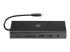HP Travel Hub - Port replicator - Front