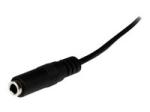 StarTech.com 2m Slim 3.5mm Stereo Extension Audio Cable