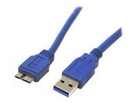 StarTech 1 ft SuperSpeed USB 3.0 Cable A to Micro B - 
