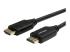 Startech 3ft (1m) Premium Certified HDMI 2.0 Cable with Ethernet, High Speed Ultra HD 4K 60Hz HDMI Cable HDR10, HDMI Cord (Male/Male Connectors), For UHD Monitors, TVs, Displays - Right-angle