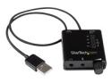 StarTech USB Sound Card w/ SPDIF Digital Audio & Stereo Mic