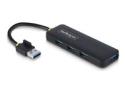 Startech 4-Port USB-A Hub, 5Gbps, Bus Powered, Small Travel Mini Hub