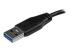 StarTech.com 15cm 6in Short Slim USB 3.0 A to Micro B Cable M/M - Close up