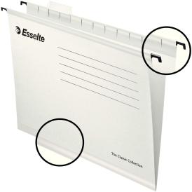 Hængemappe forstærket A4 hvid (25)